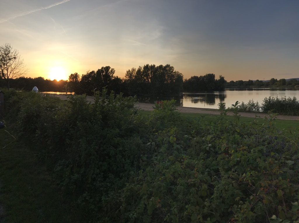 Sonnenuntergang am Stemmer See