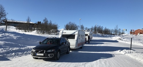 Ankunft am Camp Ripan in Kiruna