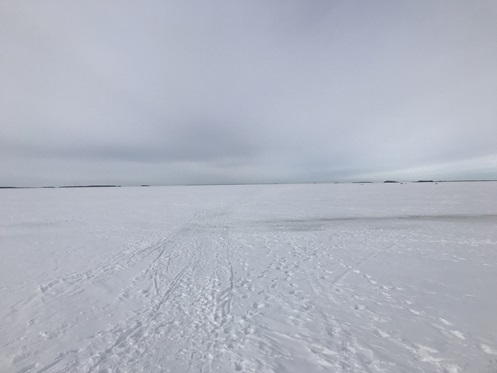 Bottnischer Meerbusen im Winter