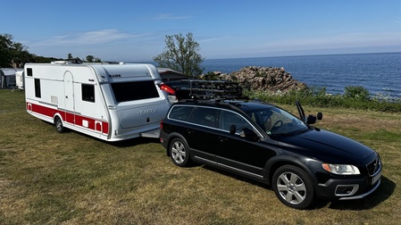 Wohnwagen auf Bornholm