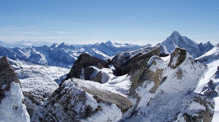 Berggipfel mit Weitsicht